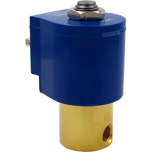 Solenoid Valve, 2-Way, Normally Closed, 120V/60V, 110V/50V, Direct Acting, EPR